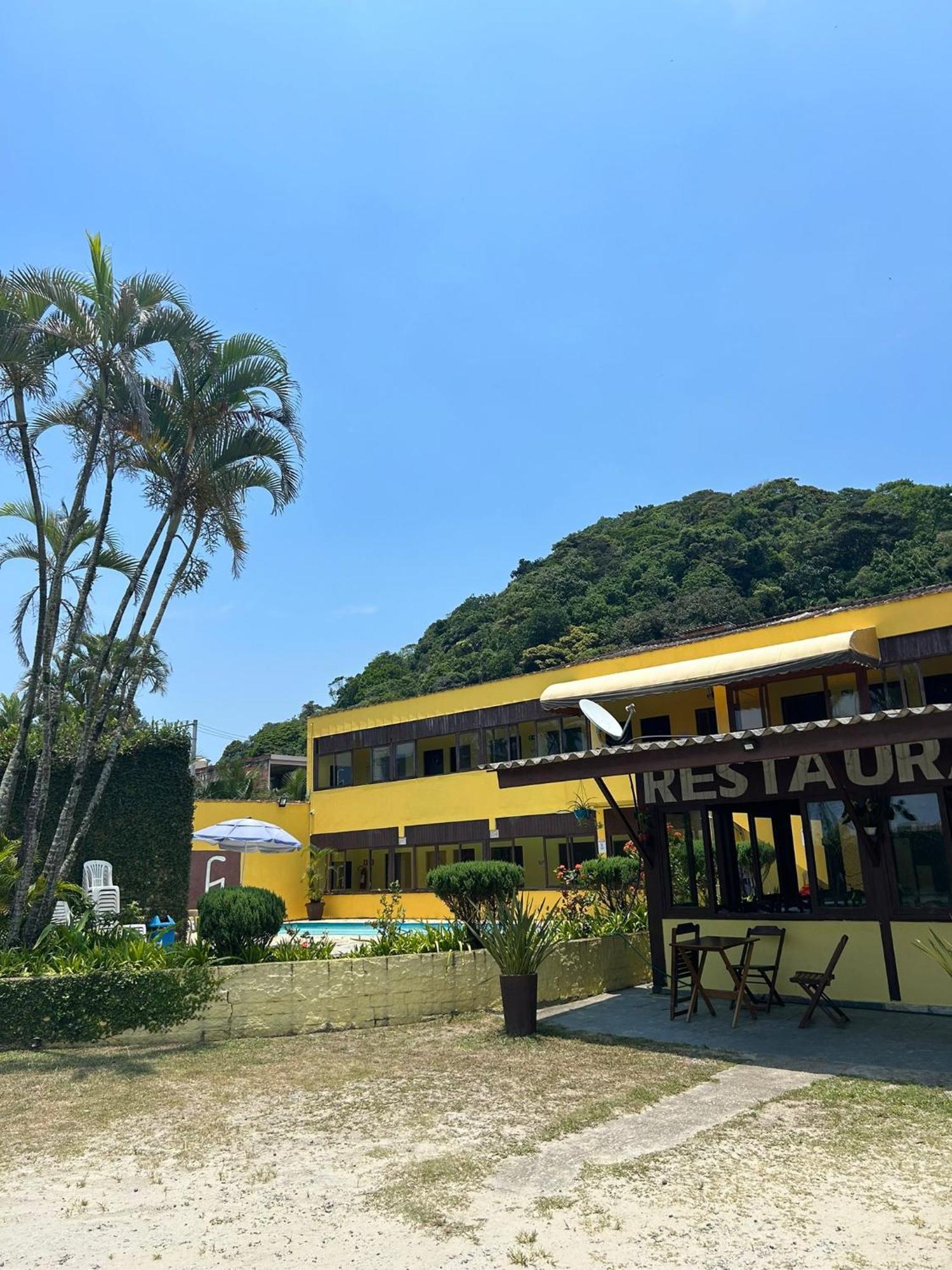 Pousada E Restaurante Frente Mar H Гуаружа Экстерьер фото