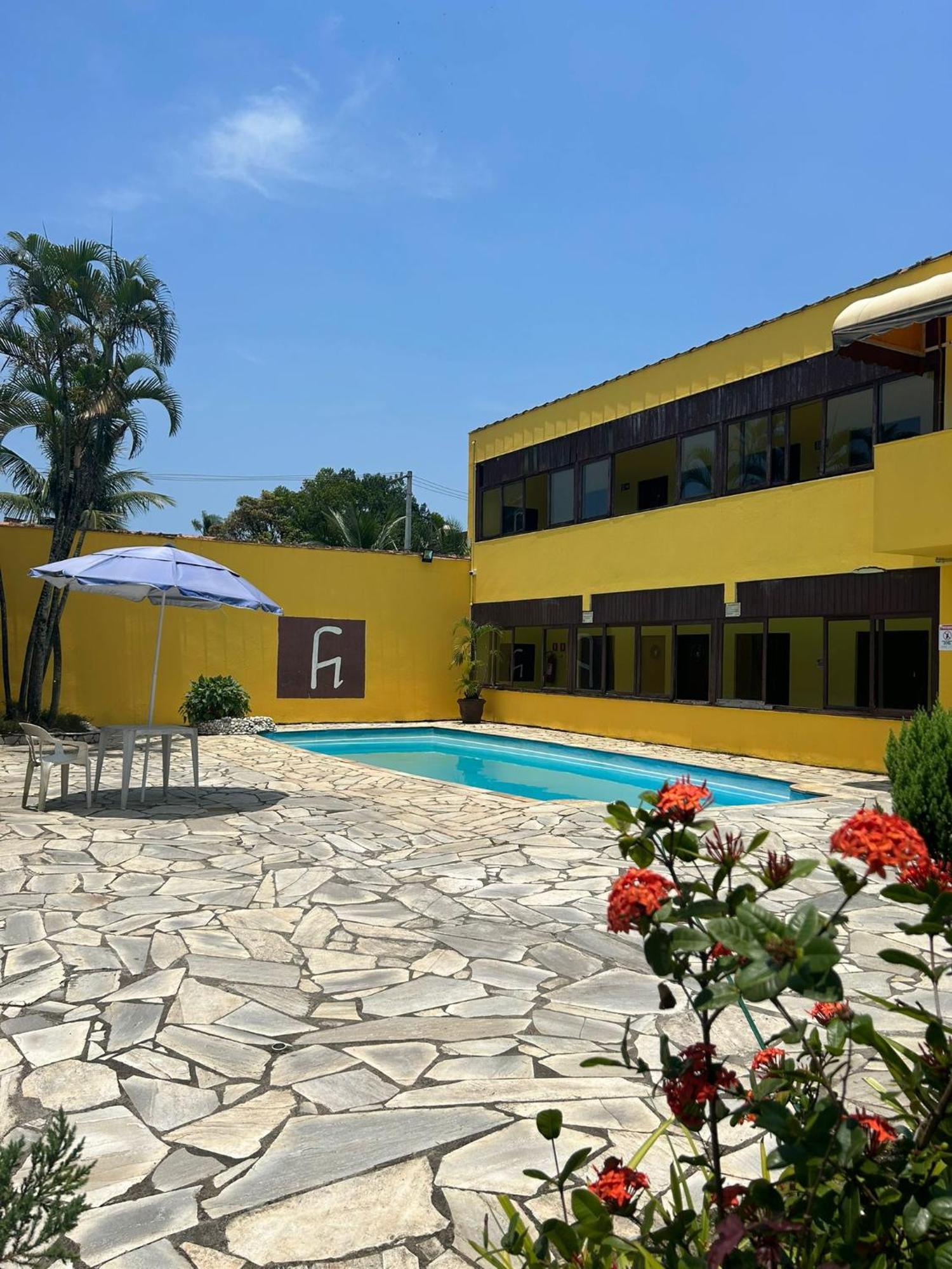 Pousada E Restaurante Frente Mar H Гуаружа Экстерьер фото