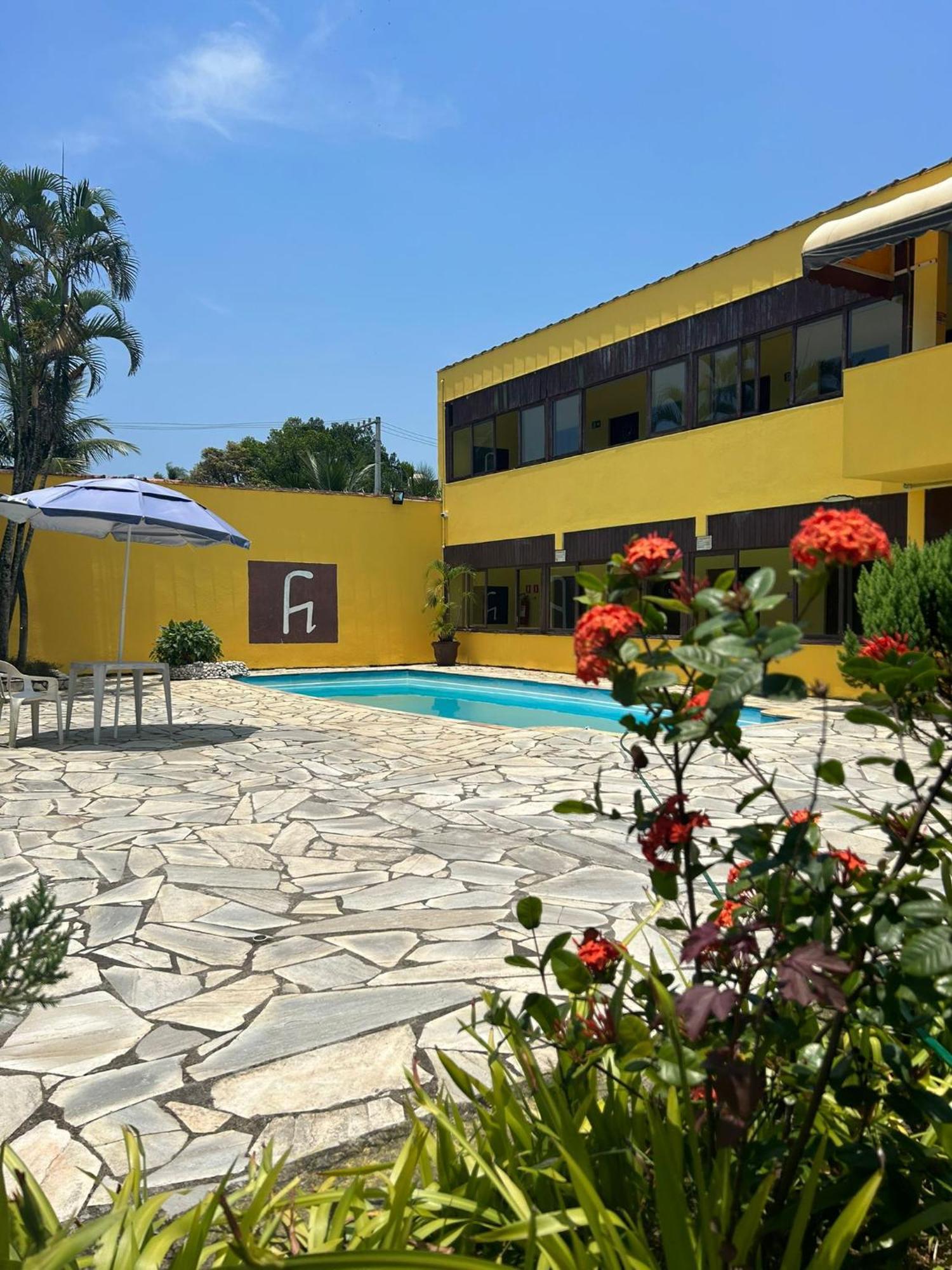 Pousada E Restaurante Frente Mar H Гуаружа Экстерьер фото