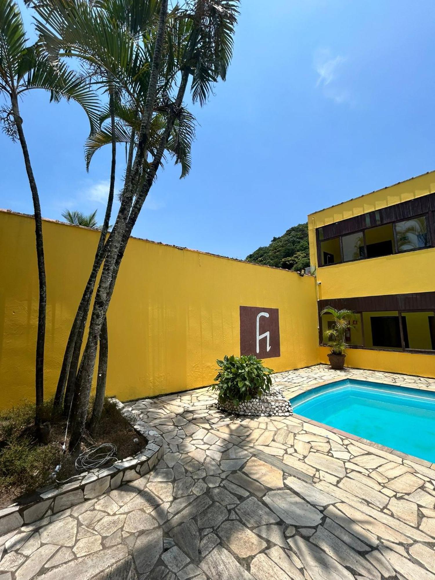 Pousada E Restaurante Frente Mar H Гуаружа Экстерьер фото