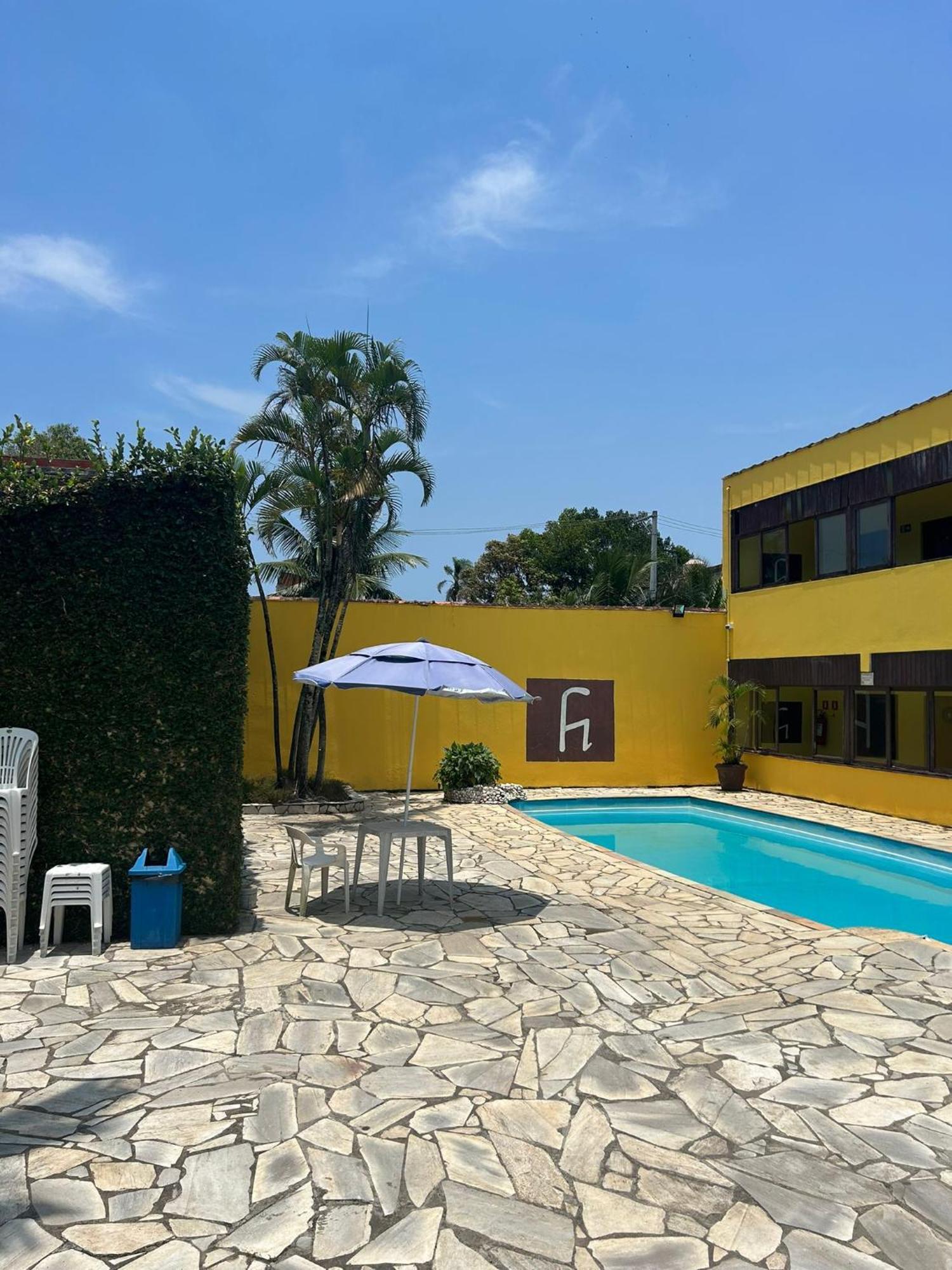 Pousada E Restaurante Frente Mar H Гуаружа Экстерьер фото