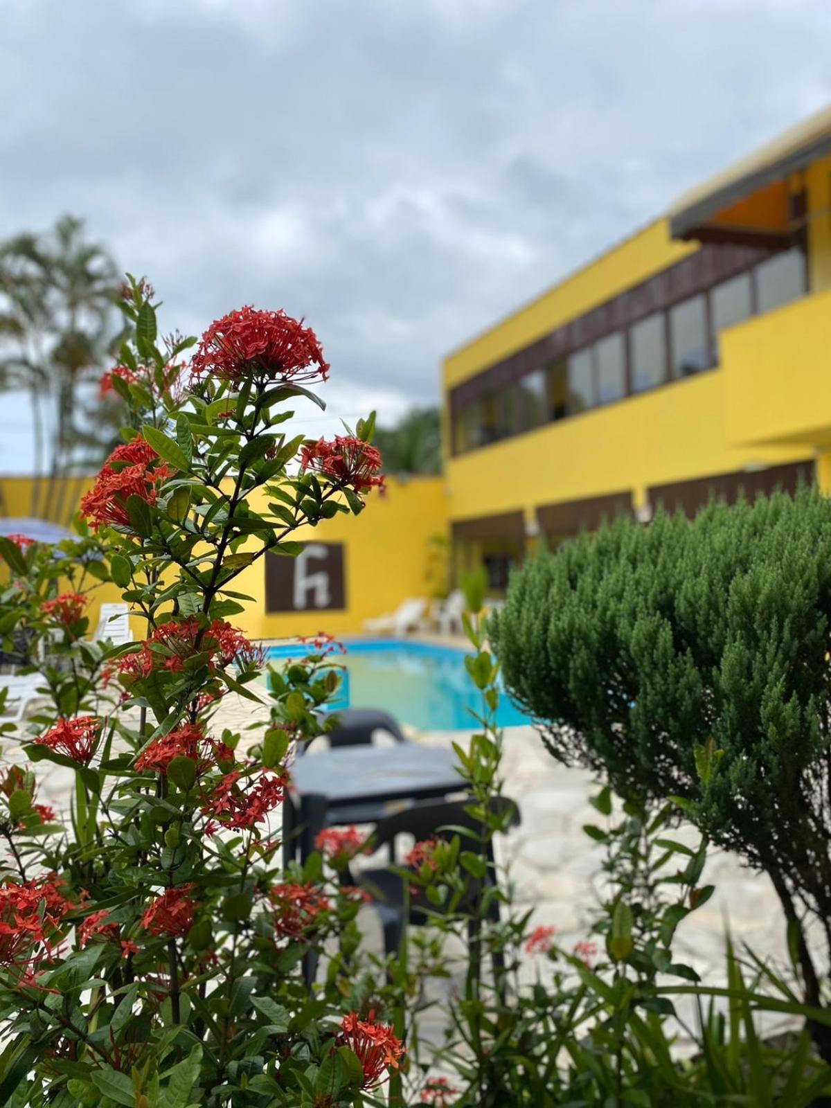 Pousada E Restaurante Frente Mar H Гуаружа Экстерьер фото