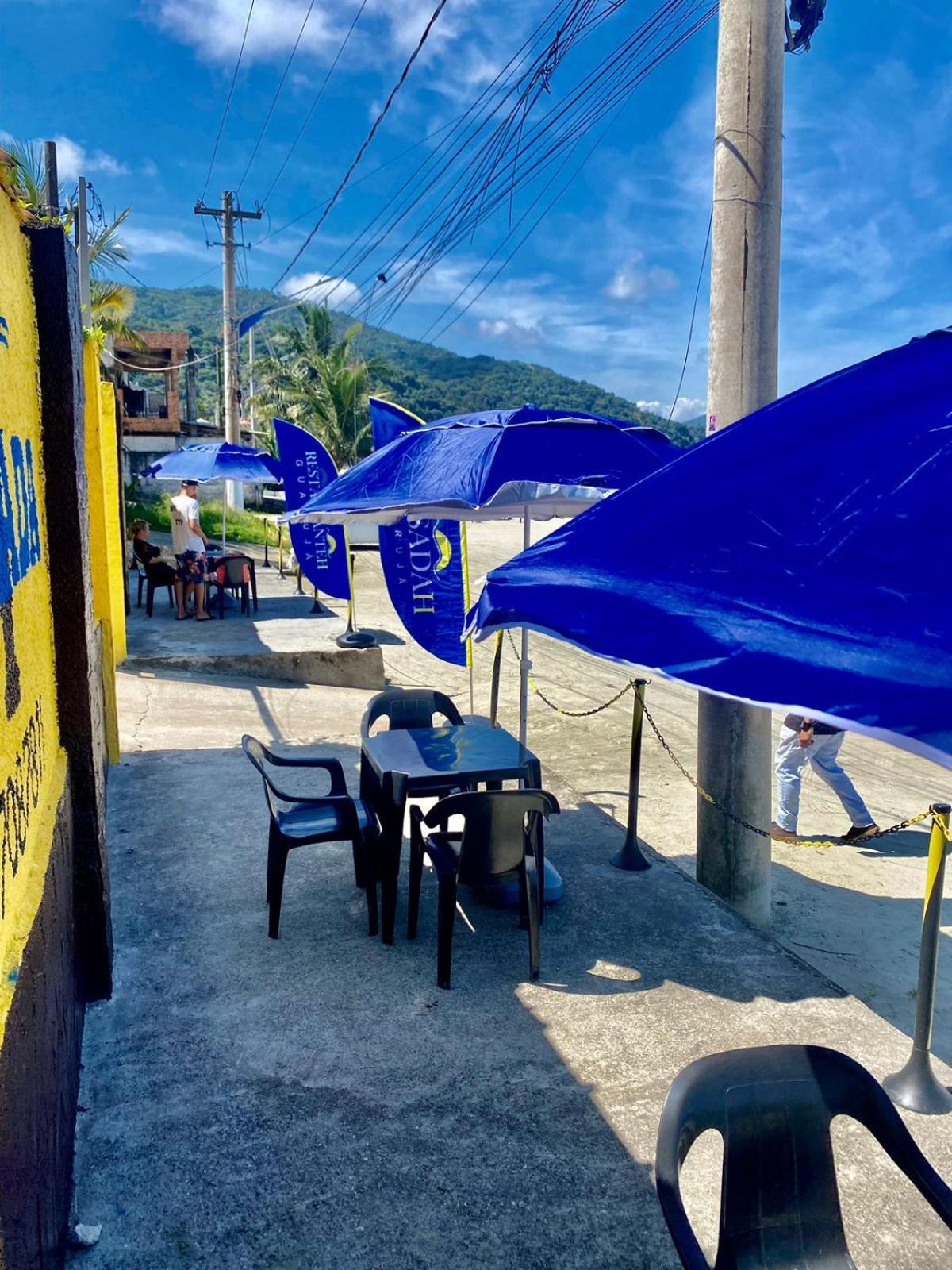 Pousada E Restaurante Frente Mar H Гуаружа Экстерьер фото